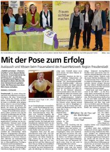Mit der Pose zum Erfolg